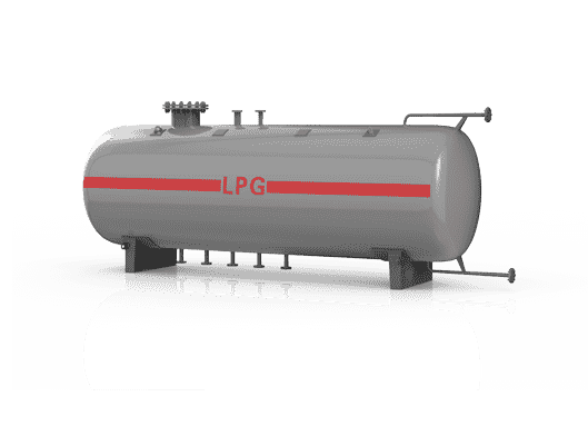 LPG storage tank