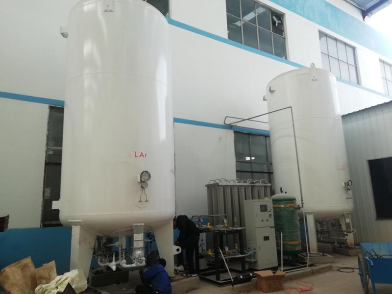 Shandong Longcheng Fire control 10m³  Liquid argon CO 2 storage tank